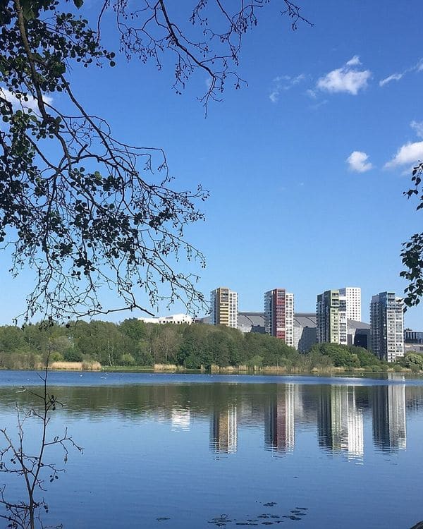 Råstasjön, Solna