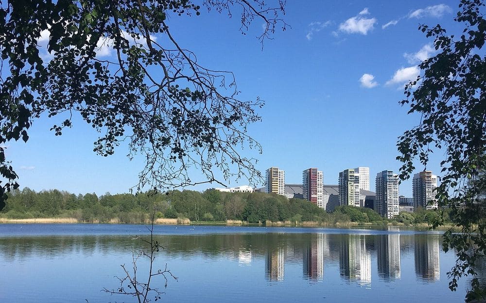 Råstasjön, Solna