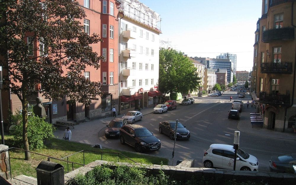 Esplanaden från Tornparken, Sundbyberg